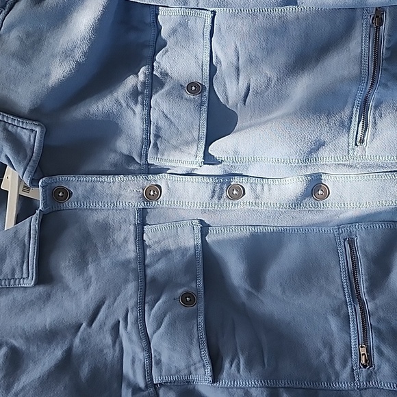 Nwt Anthropologie Pilcro Micro fleece Button Up Jacket - Picture 4 of 7